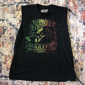 Men’s Old Navy Bob Marley T With Cut Off Sleeves